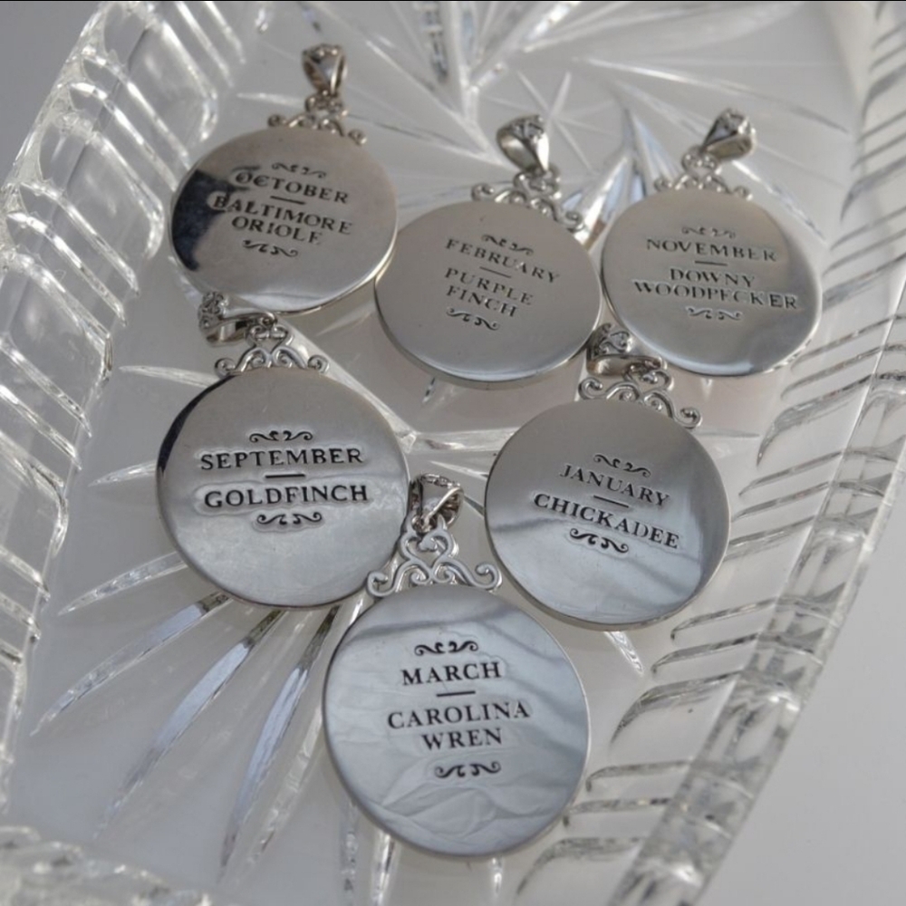 Willabee&Ward Swarovski Songbird Birth Month Pendants Set - Picture 3 of 9
